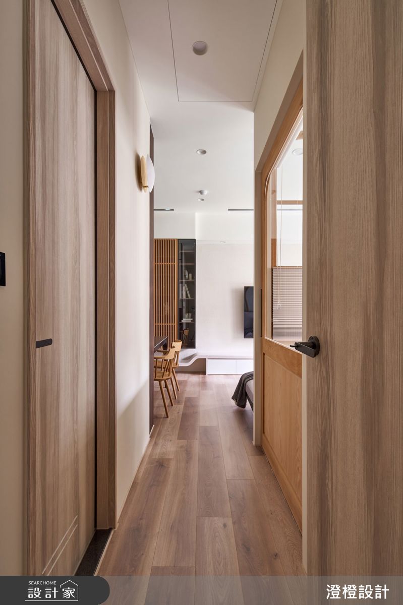 20坪新成屋(5年以下)＿日式無印風走廊案例圖片＿澄橙設計＿澄橙_65之8