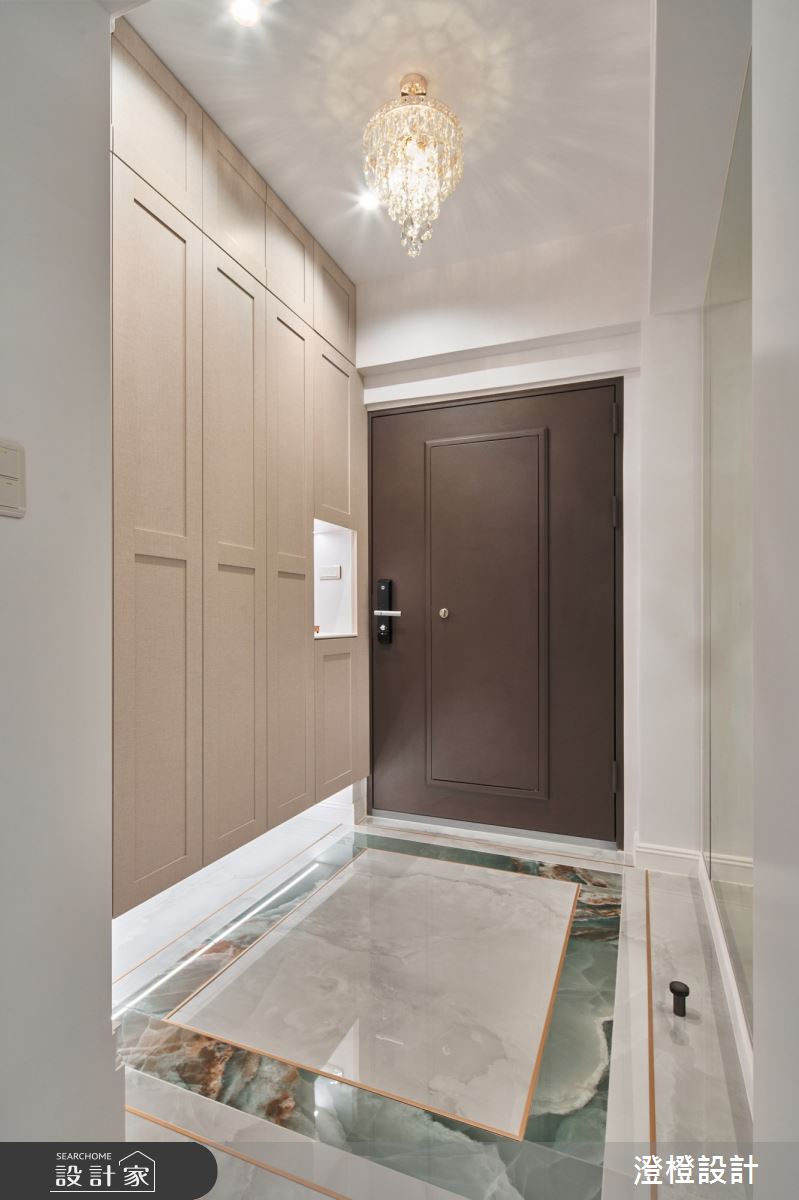37坪老屋(31~40年)＿新古典玄關案例圖片＿澄橙設計＿澄橙_66之2