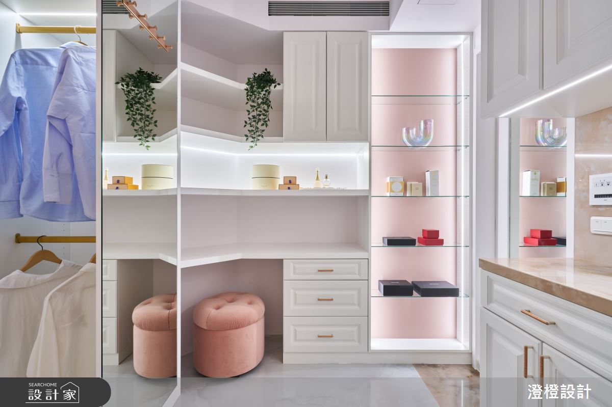 37坪老屋(31~40年)＿新古典更衣間案例圖片＿澄橙設計＿澄橙_66之22