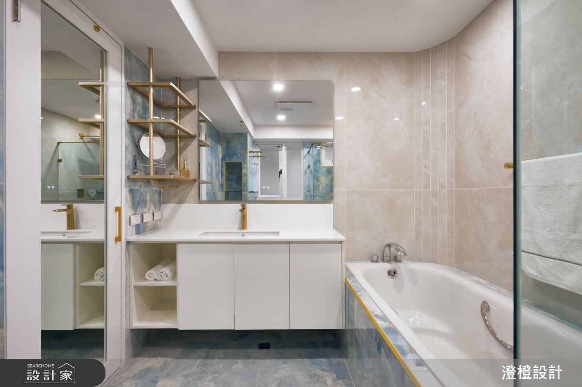 37坪老屋(31~40年)＿新古典浴室案例圖片＿澄橙設計＿澄橙_66之44