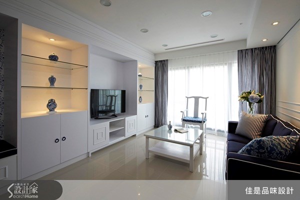 32坪新成屋(5年以下)＿新中式風客廳案例圖片＿佳是品味設計有限公司＿佳是品味_03之1