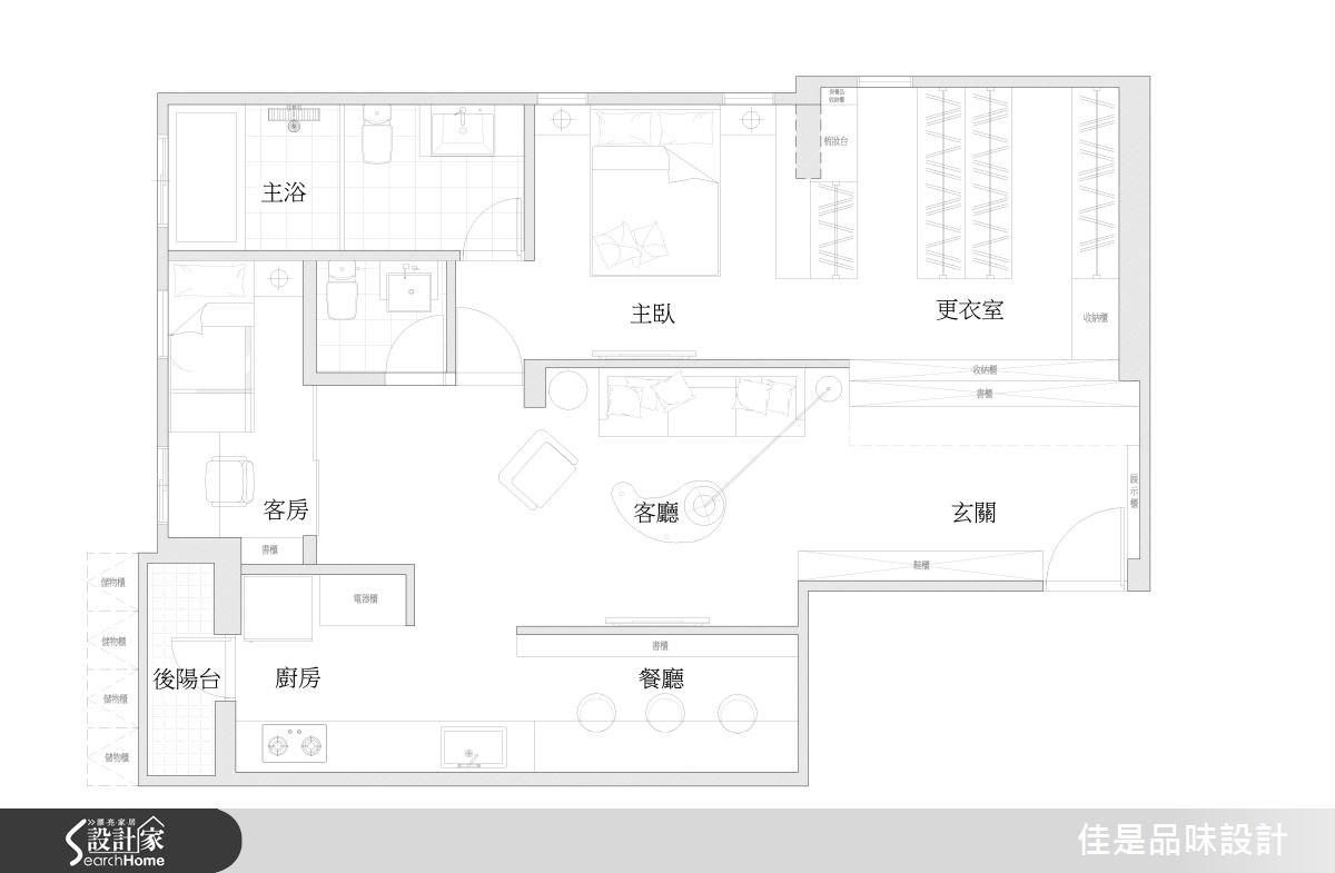 19坪老屋(16~30年)＿休閒風案例圖片＿佳是品味設計有限公司＿佳是品味_08之22