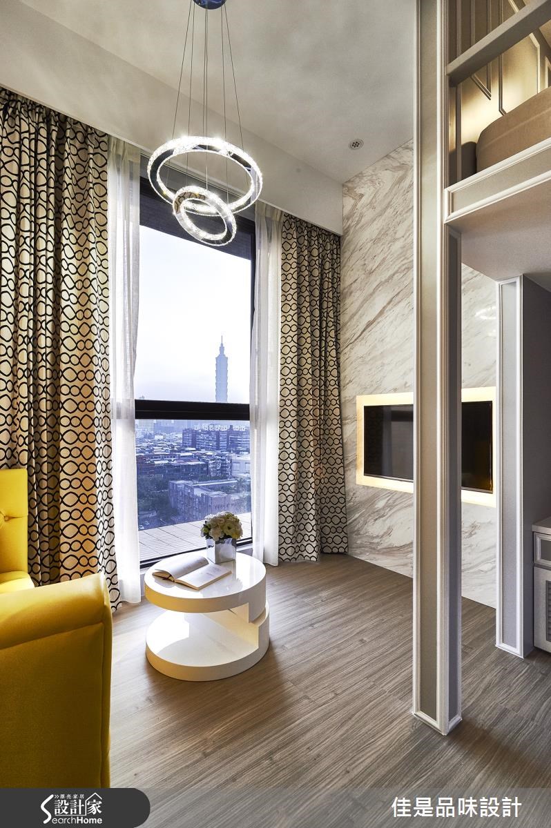 8坪新成屋(5年以下)＿奢華風客廳案例圖片＿佳是品味設計有限公司＿佳是品味_09之10