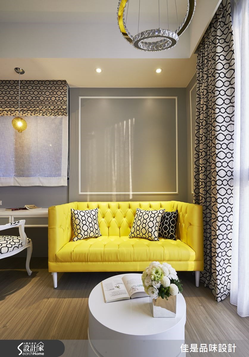 8坪新成屋(5年以下)＿奢華風客廳案例圖片＿佳是品味設計有限公司＿佳是品味_09之11