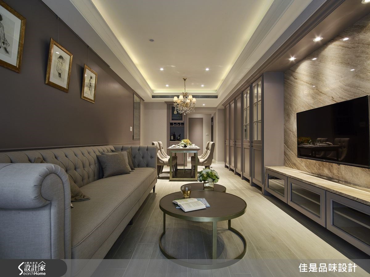 30坪新成屋(5年以下)＿美式風客廳案例圖片＿佳是品味設計有限公司＿佳是品味_12之15