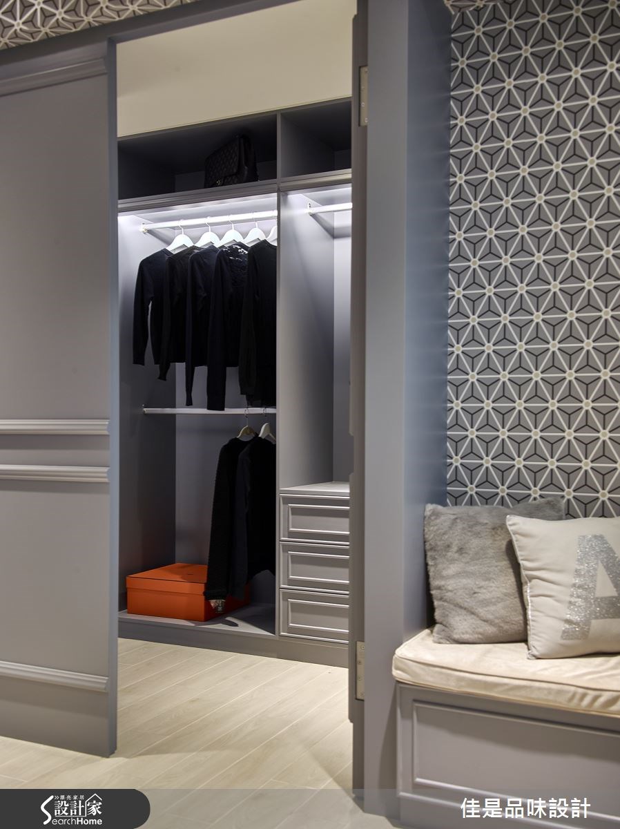 30坪新成屋(5年以下)＿美式風更衣間案例圖片＿佳是品味設計有限公司＿佳是品味_12之29