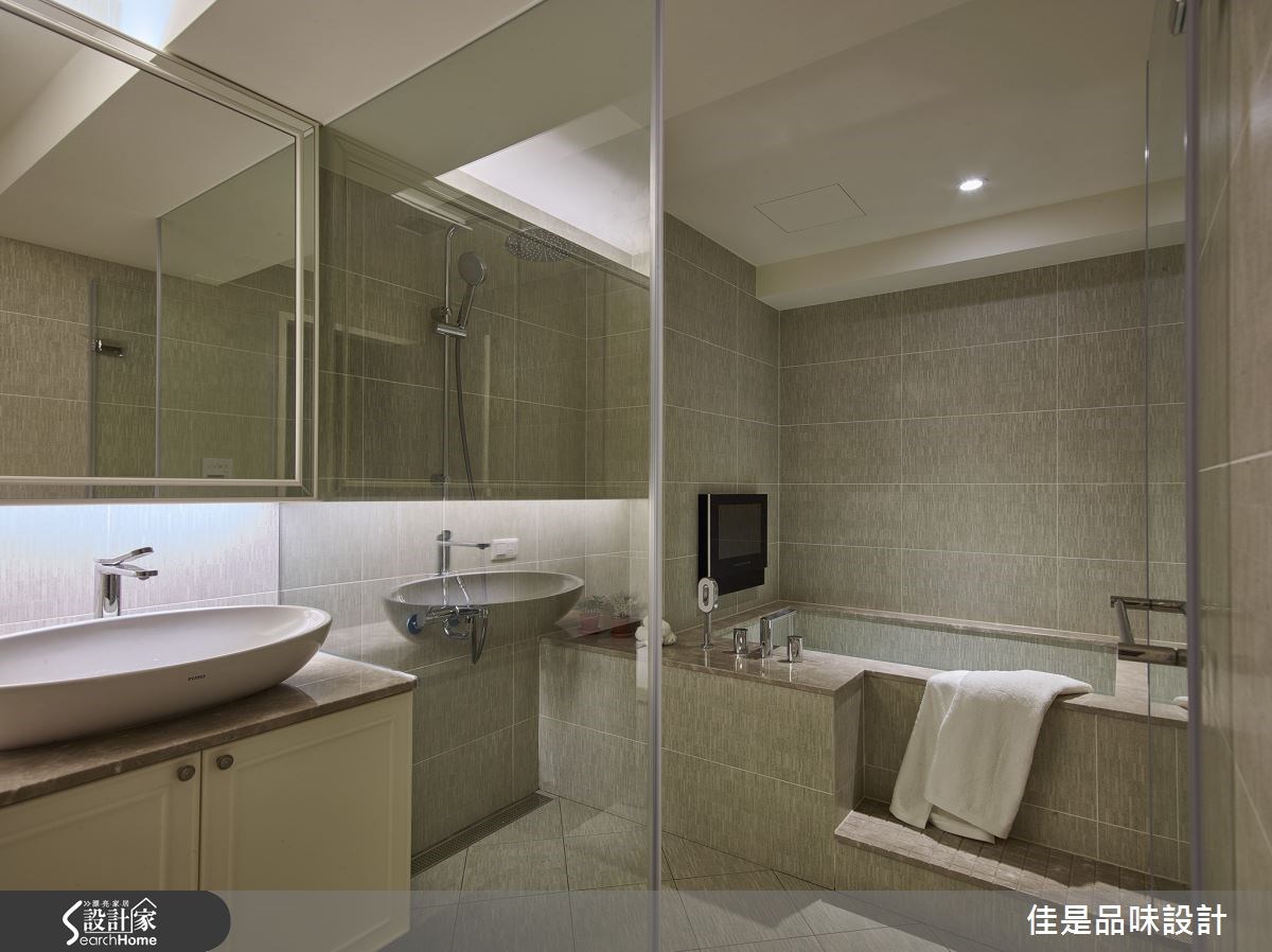 30坪新成屋(5年以下)＿美式風浴室案例圖片＿佳是品味設計有限公司＿佳是品味_12之32