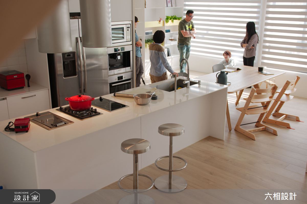 52坪新成屋(5年以下)＿簡約風餐廳廚房案例圖片＿六相設計＿六相_17之8
