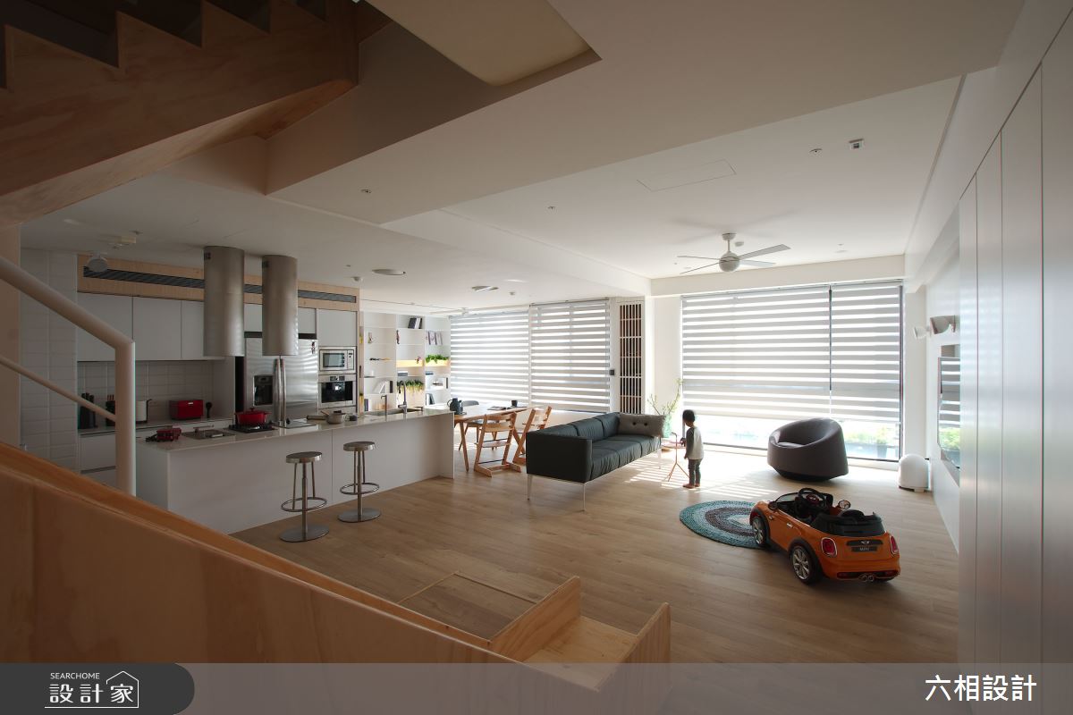 52坪新成屋(5年以下)＿簡約風客廳案例圖片＿六相設計＿六相_17之2