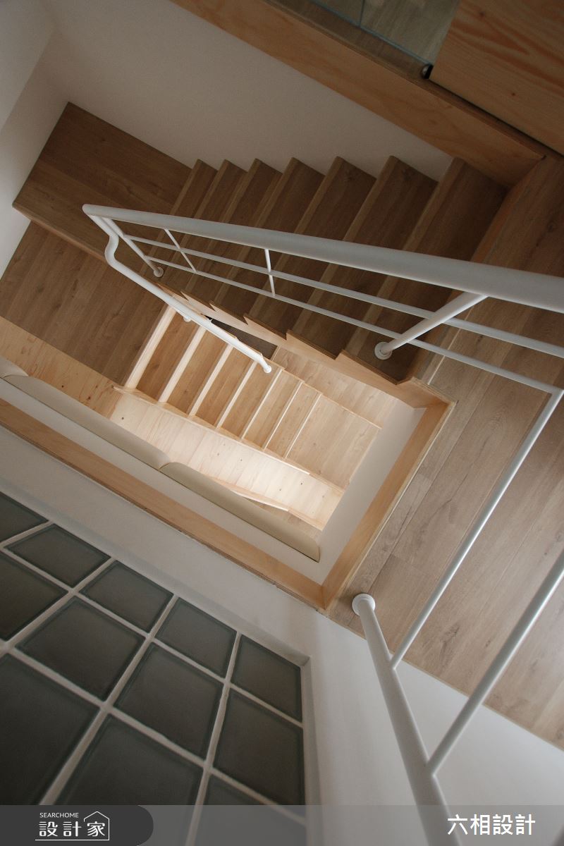 52坪新成屋(5年以下)＿簡約風樓梯案例圖片＿六相設計＿六相_17之25