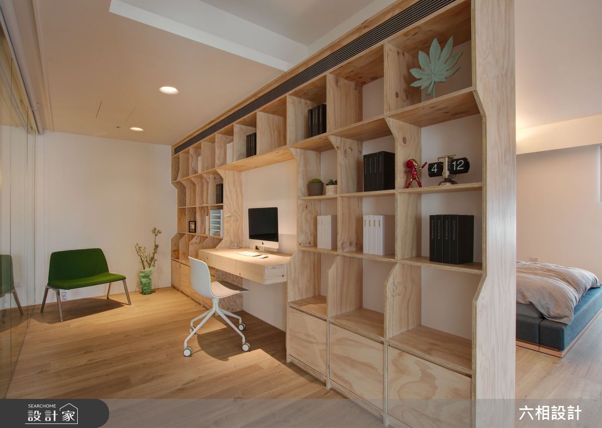 52坪新成屋(5年以下)＿簡約風書房案例圖片＿六相設計＿六相_17之13