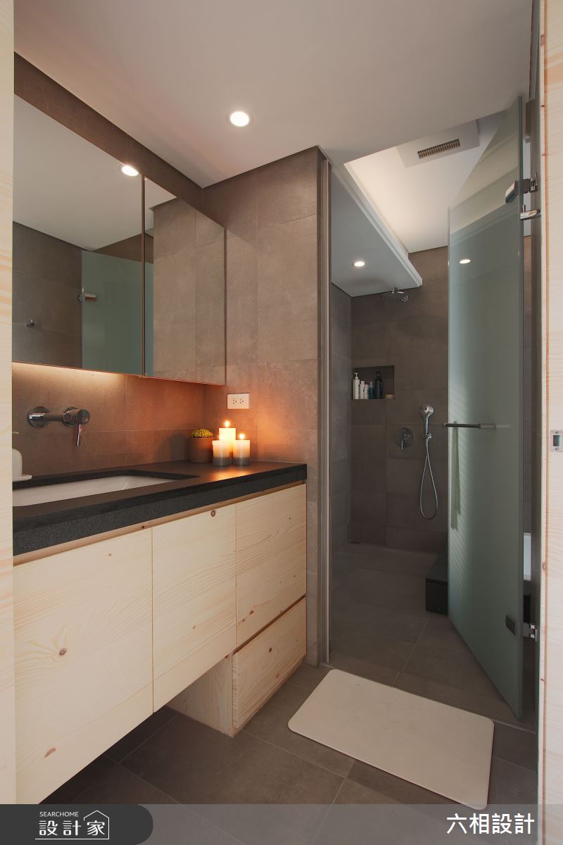 52坪新成屋(5年以下)＿簡約風浴室案例圖片＿六相設計＿六相_17之22