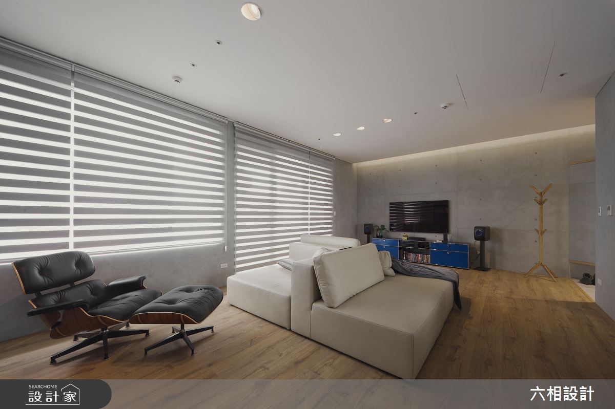 30坪新成屋(5年以下)＿簡約風客廳案例圖片＿六相設計＿六相_18之4