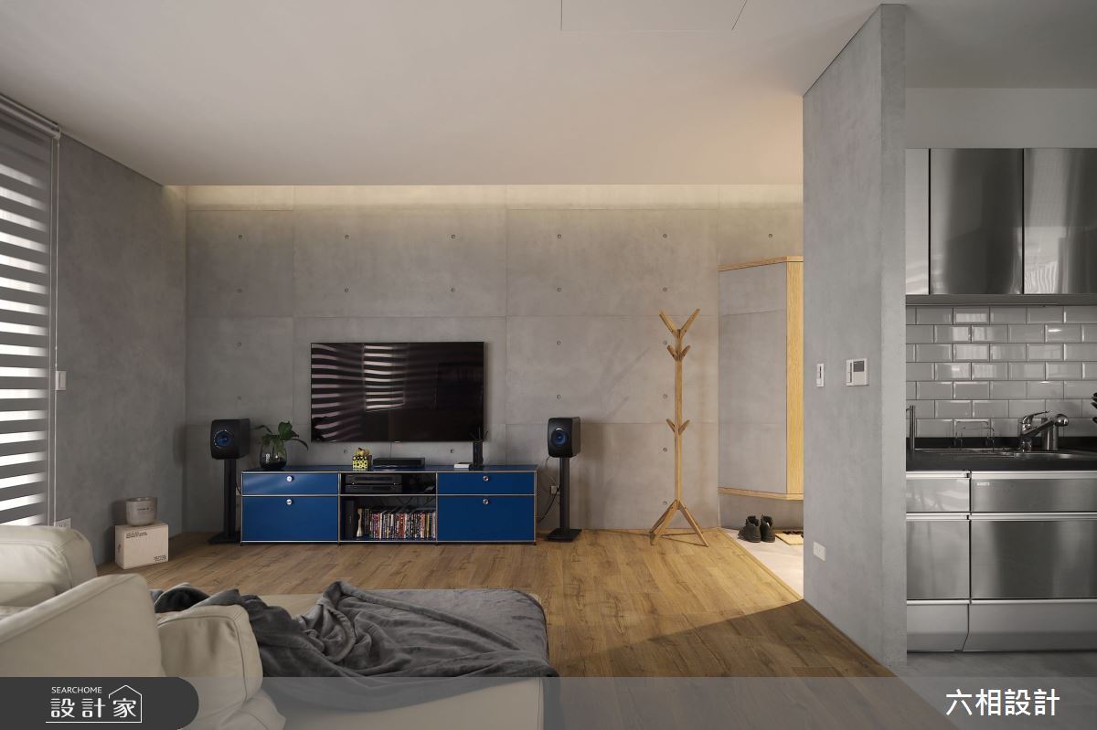 30坪新成屋(5年以下)＿簡約風客廳案例圖片＿六相設計＿六相_18之5