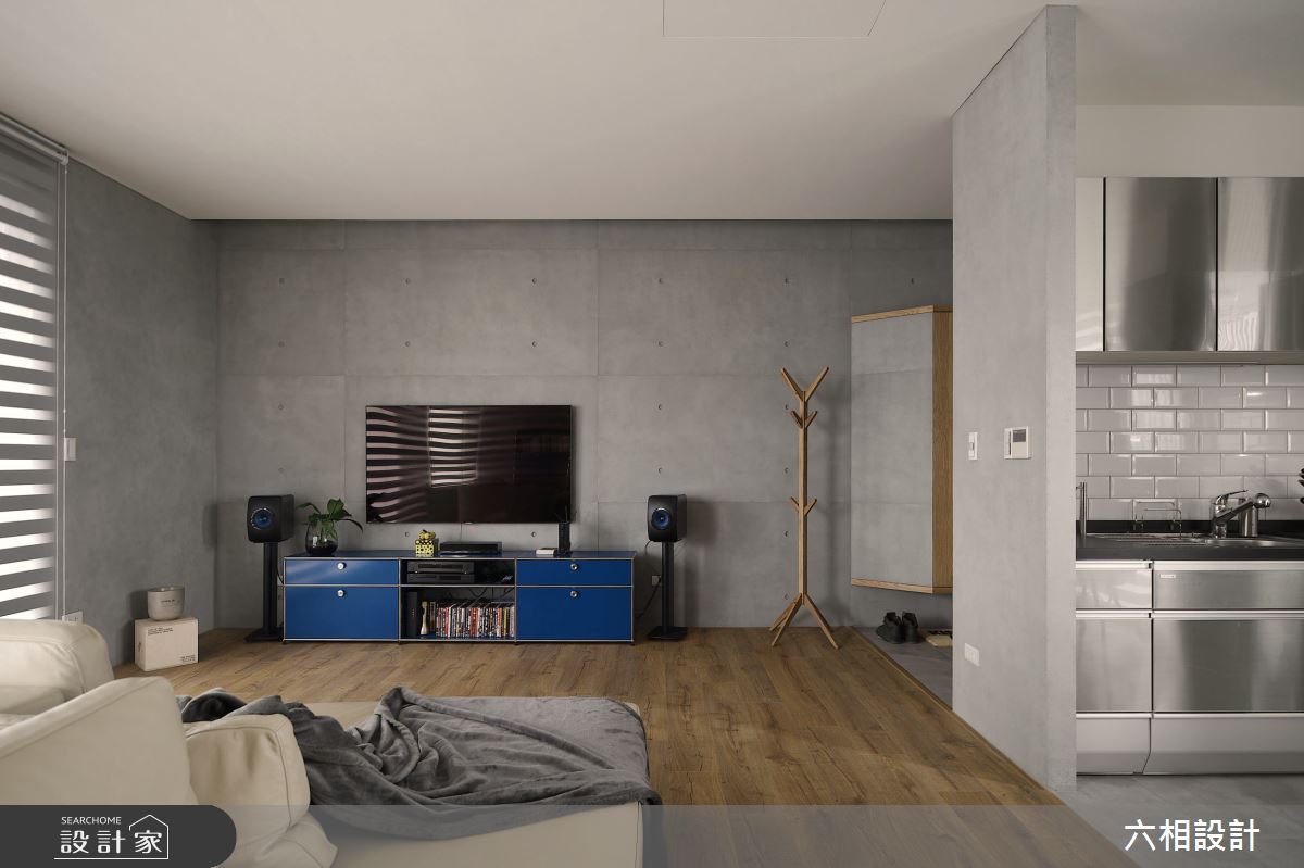 30坪新成屋(5年以下)＿簡約風客廳案例圖片＿六相設計＿六相_18之6