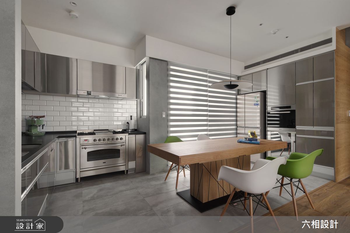 30坪新成屋(5年以下)＿簡約風餐廳廚房案例圖片＿六相設計＿六相_18之18