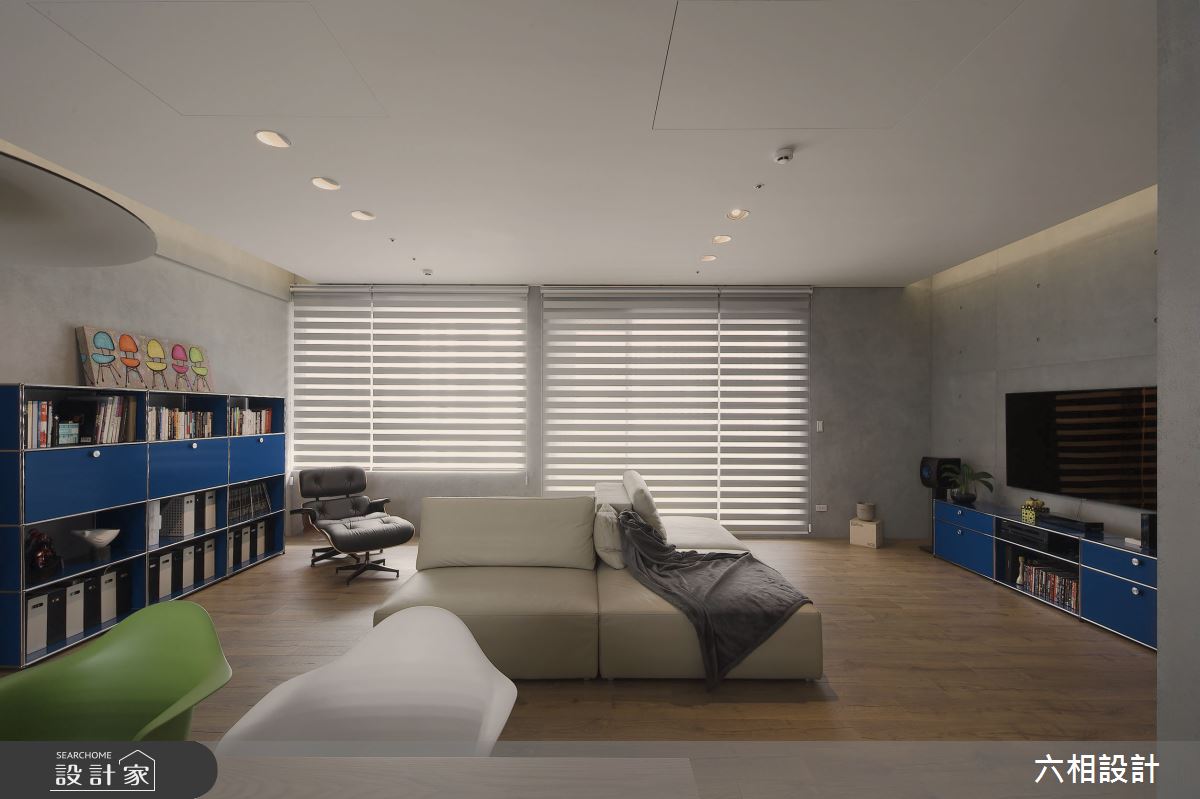 30坪新成屋(5年以下)＿簡約風客廳案例圖片＿六相設計＿六相_18之9