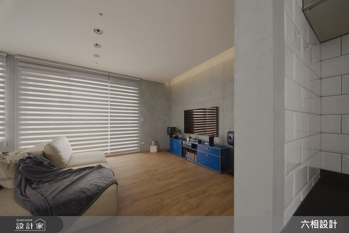 30坪新成屋(5年以下)＿簡約風客廳案例圖片＿六相設計＿六相_18之8