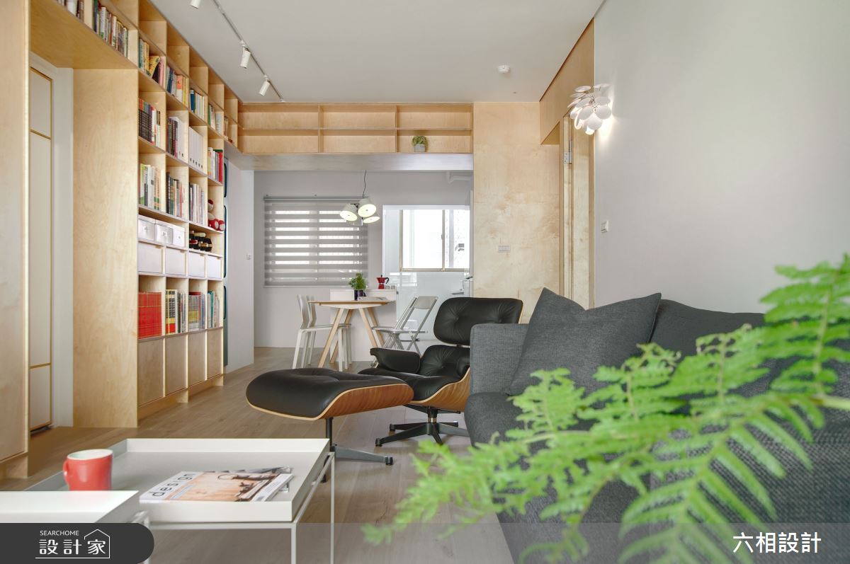 21坪中古屋(5~15年)＿簡約風客廳案例圖片＿六相設計＿六相_19之4
