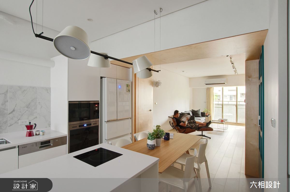 21坪中古屋(5~15年)＿簡約風餐廳吧檯案例圖片＿六相設計＿六相_19之11