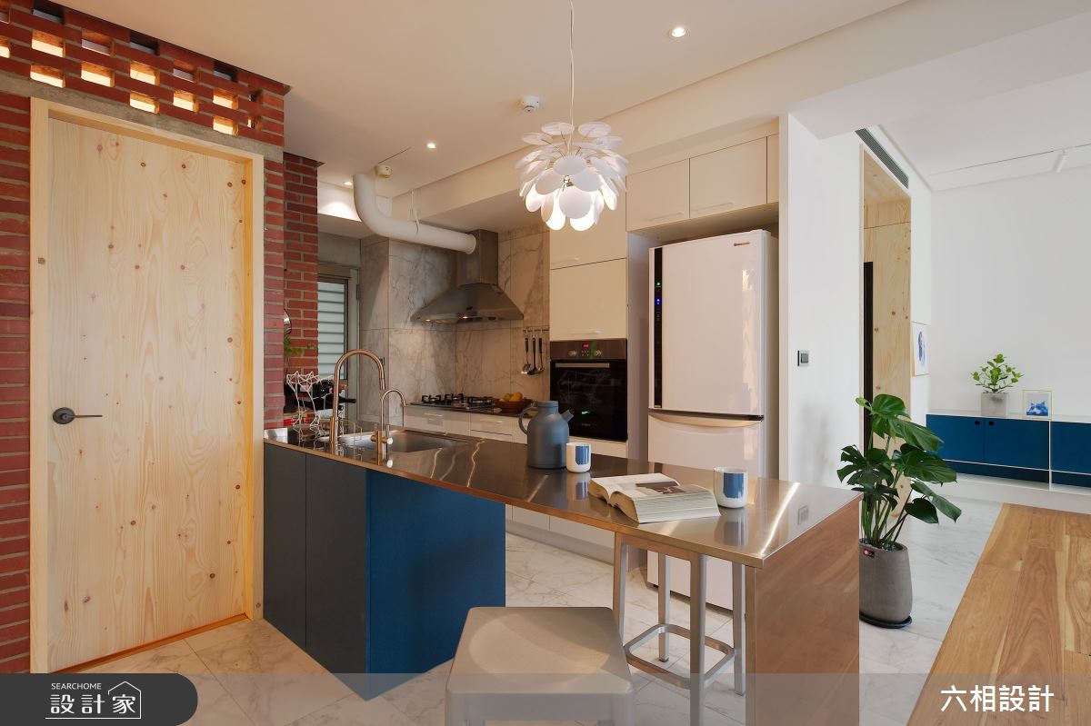 20坪中古屋(5~15年)＿混搭風廚房吧檯案例圖片＿六相設計＿六相_20之12