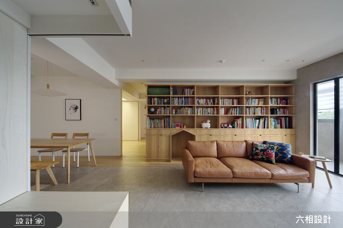 30坪中古屋(5~15年)＿簡約風客廳案例圖片＿六相設計＿六相_21之12
