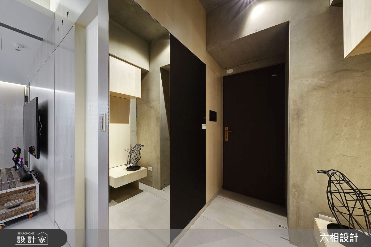 15坪新成屋(5年以下)＿簡約風玄關案例圖片＿六相設計＿六相_22之1