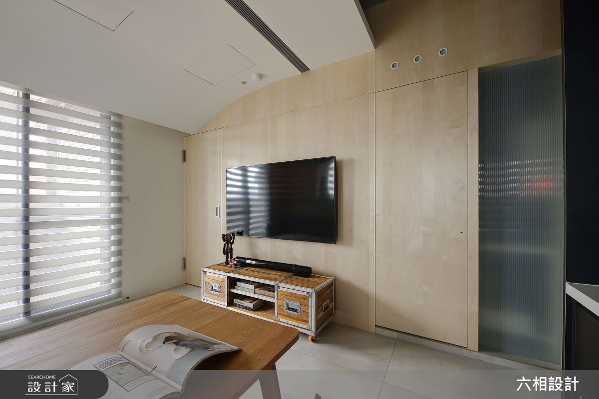 15坪新成屋(5年以下)＿簡約風客廳餐廳案例圖片＿六相設計＿六相_22之13
