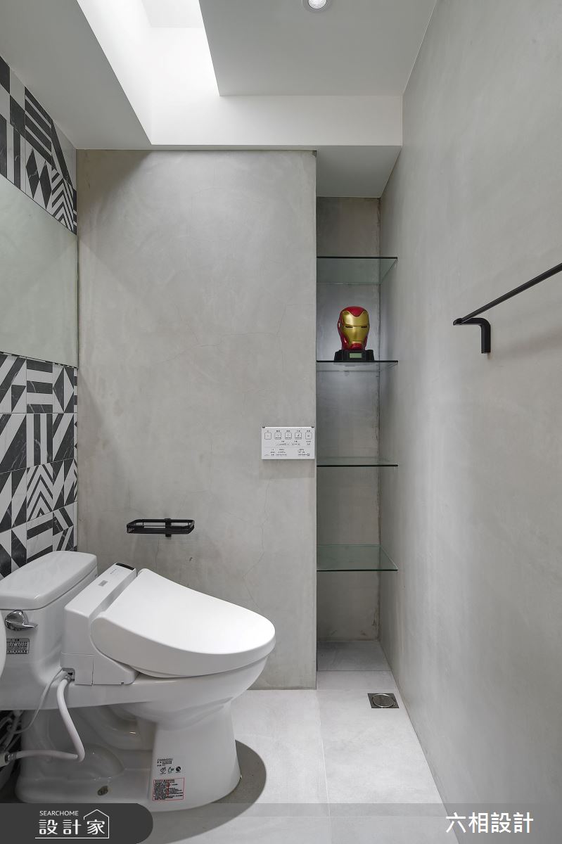 21坪老屋(16~30年)＿工業風浴室案例圖片＿六相設計＿六相_24之13