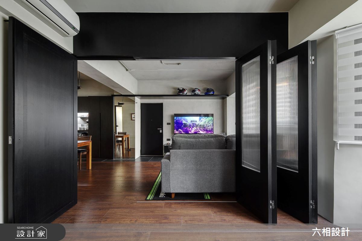 21坪老屋(16~30年)＿工業風客廳案例圖片＿六相設計＿六相_24之9