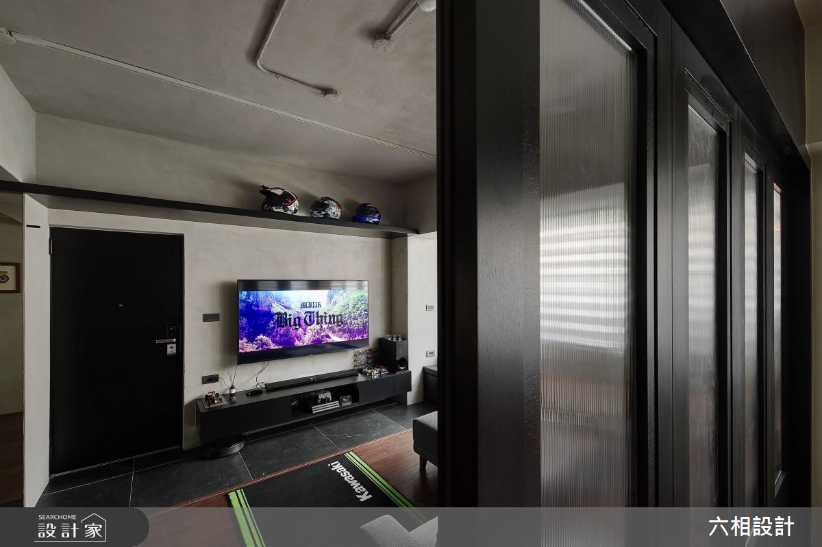 21坪老屋(16~30年)＿工業風客廳案例圖片＿六相設計＿六相_24之10