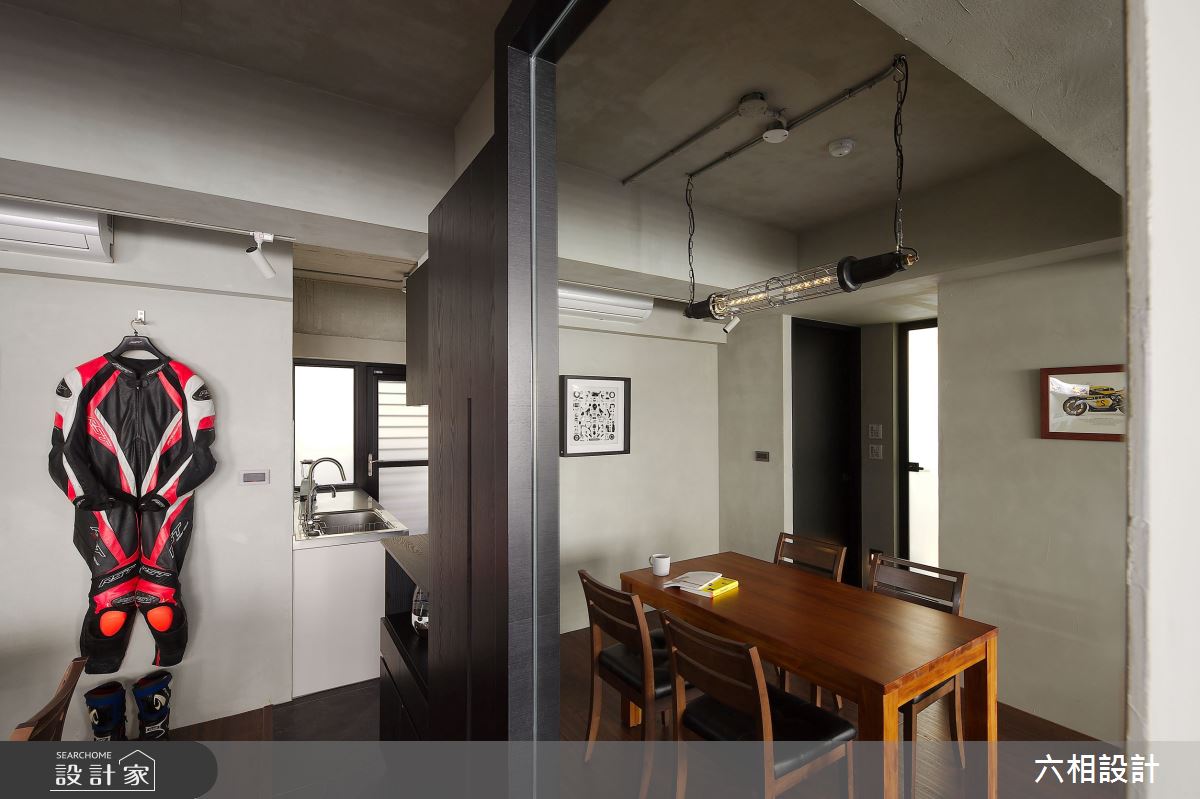 21坪老屋(16~30年)＿工業風餐廳案例圖片＿六相設計＿六相_24之7