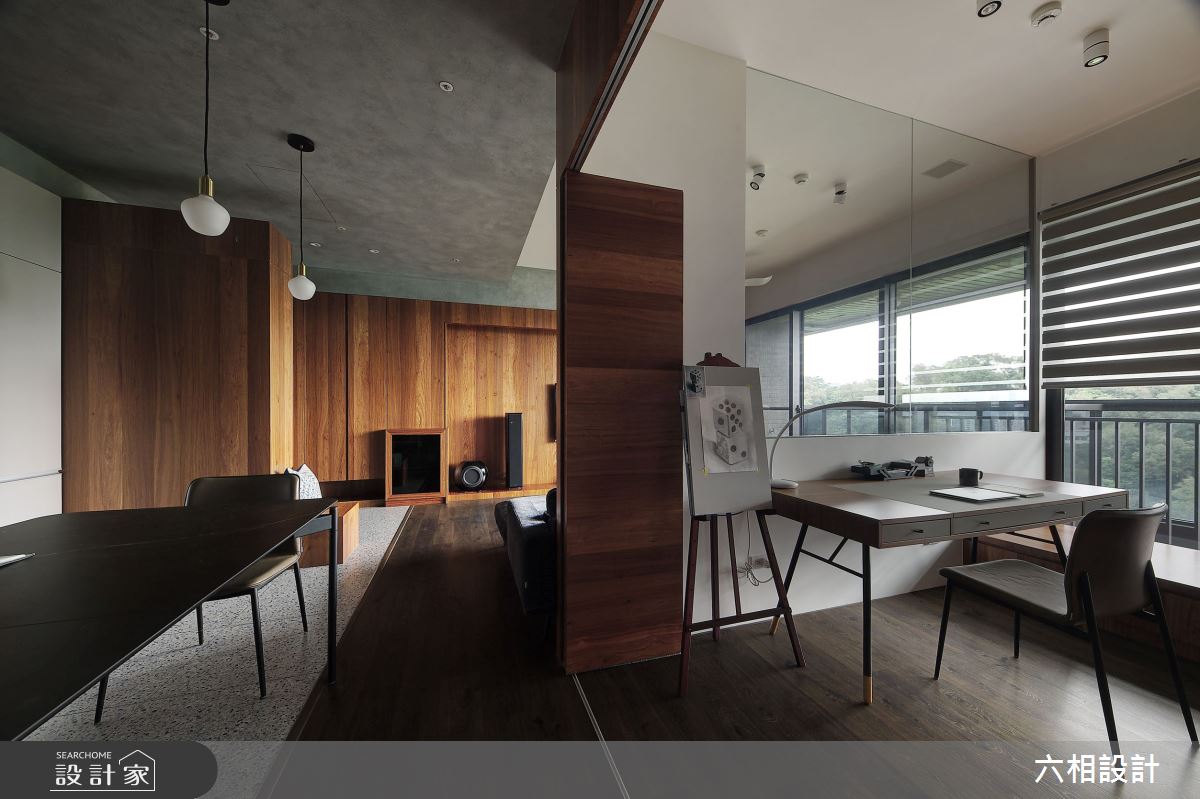 34坪新成屋(5年以下)＿簡約風書房案例圖片＿六相設計＿六相_26之8