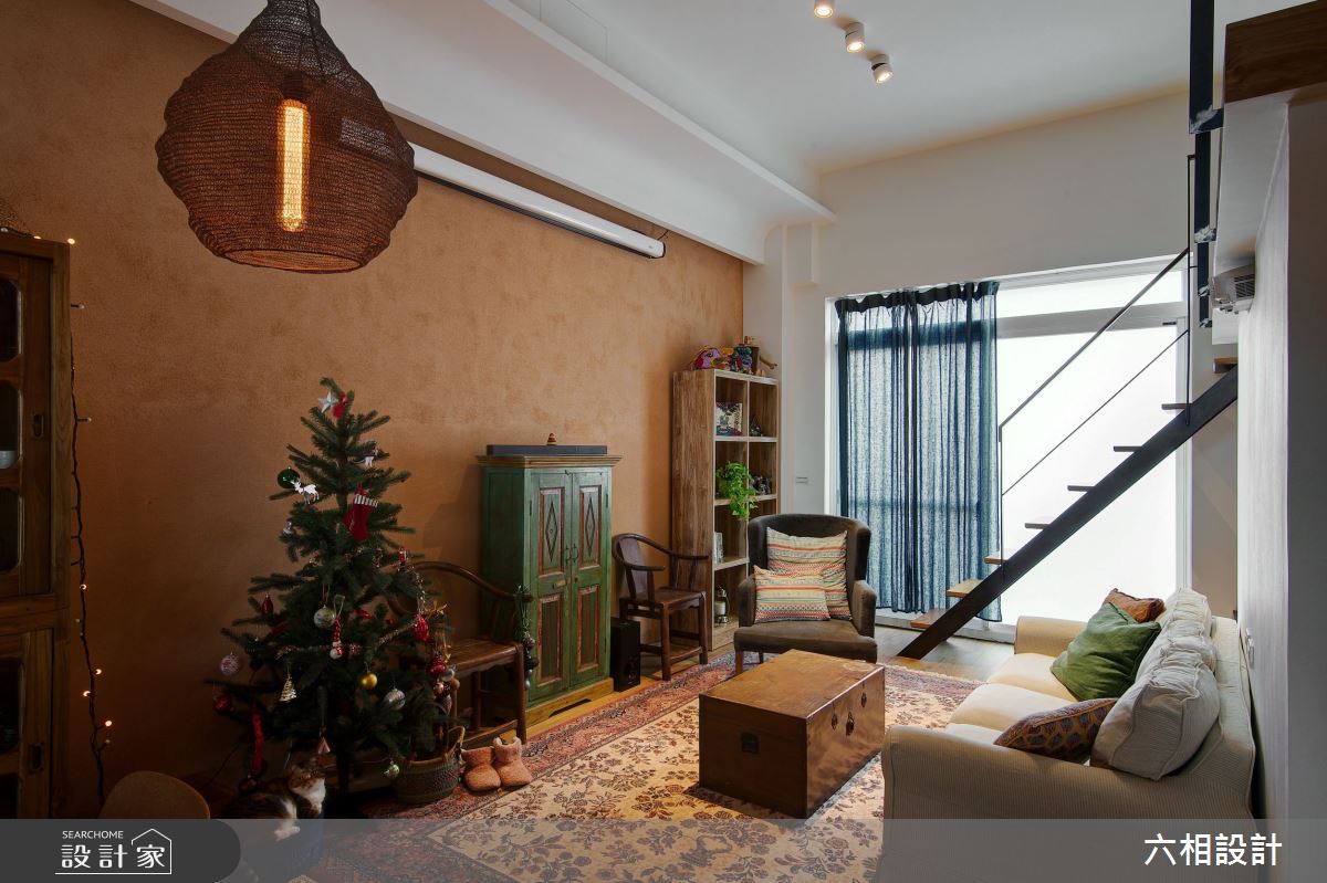 61坪老屋(16~30年)＿混搭風客廳案例圖片＿六相設計＿六相_27之3