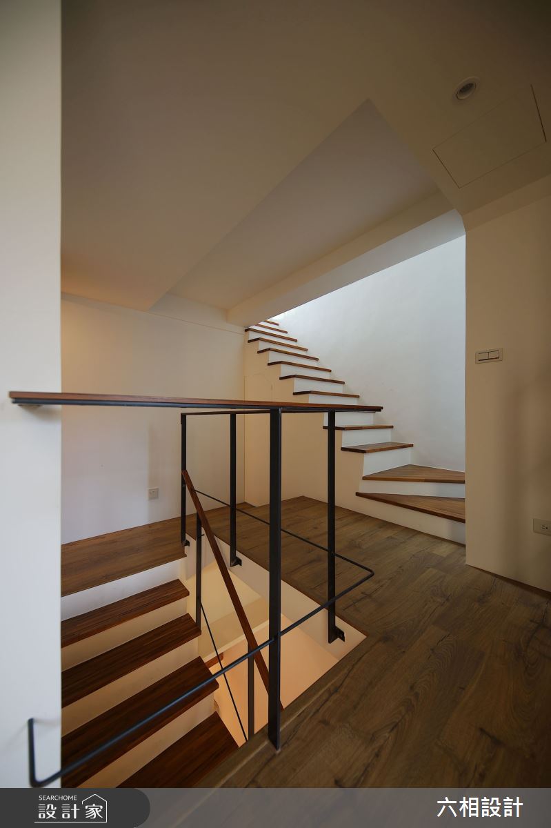 61坪老屋(16~30年)＿混搭風樓梯案例圖片＿六相設計＿六相_27之25