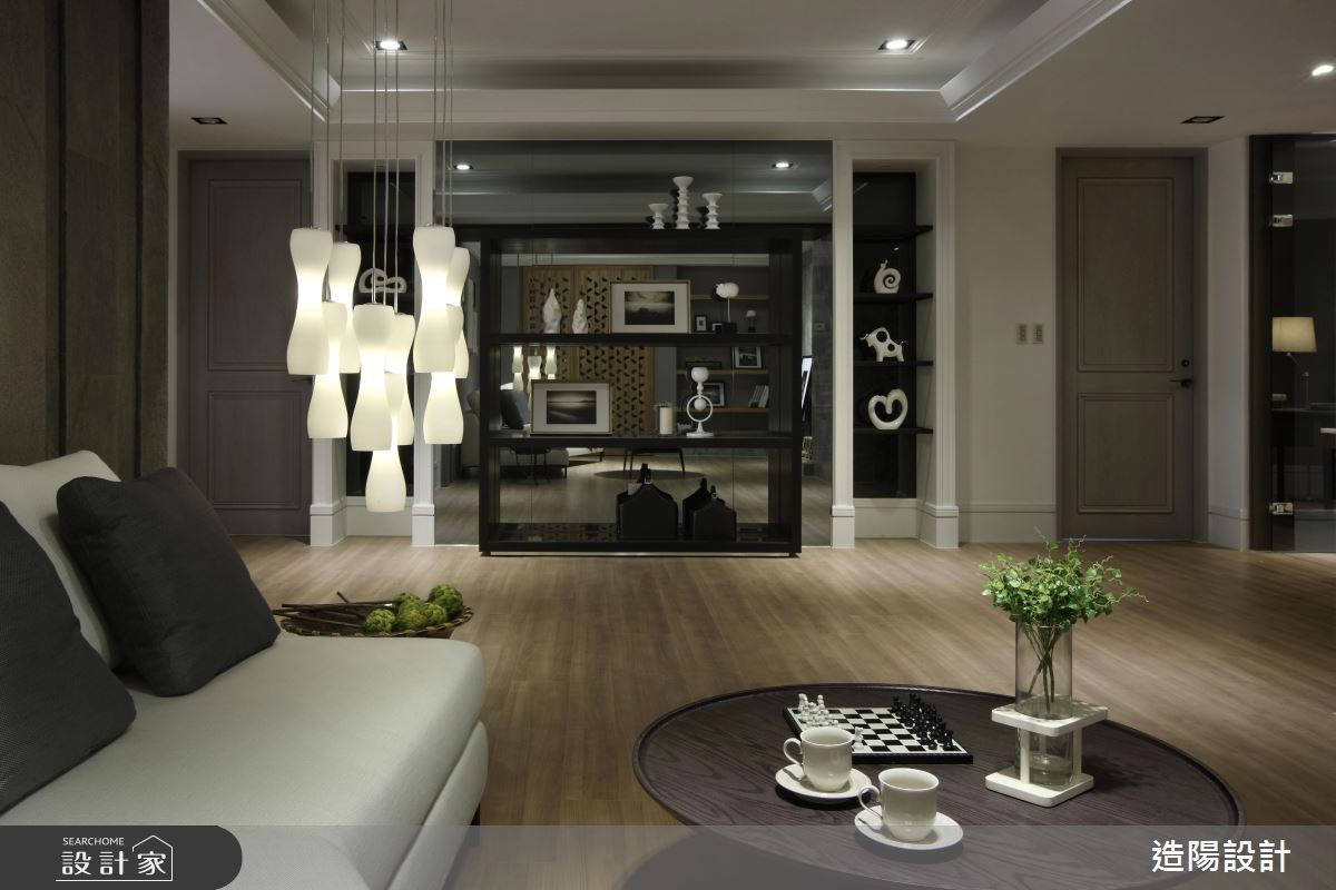 140坪新成屋(5年以下)＿新古典客廳案例圖片＿造陽設計＿造陽_內聚變幻之8