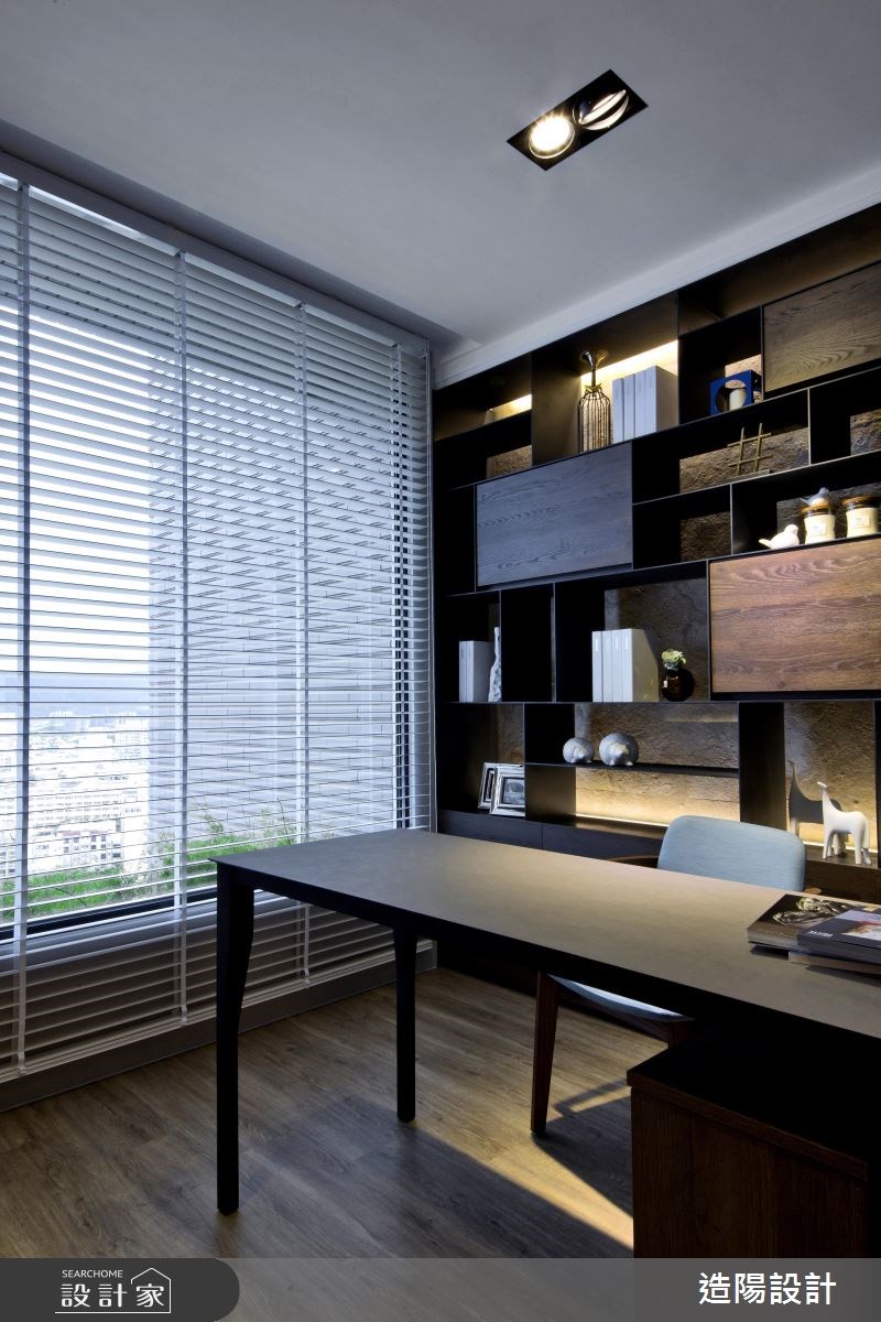 77坪新成屋(5年以下)＿現代風書房案例圖片＿造陽設計＿造陽_閱讀極景之10