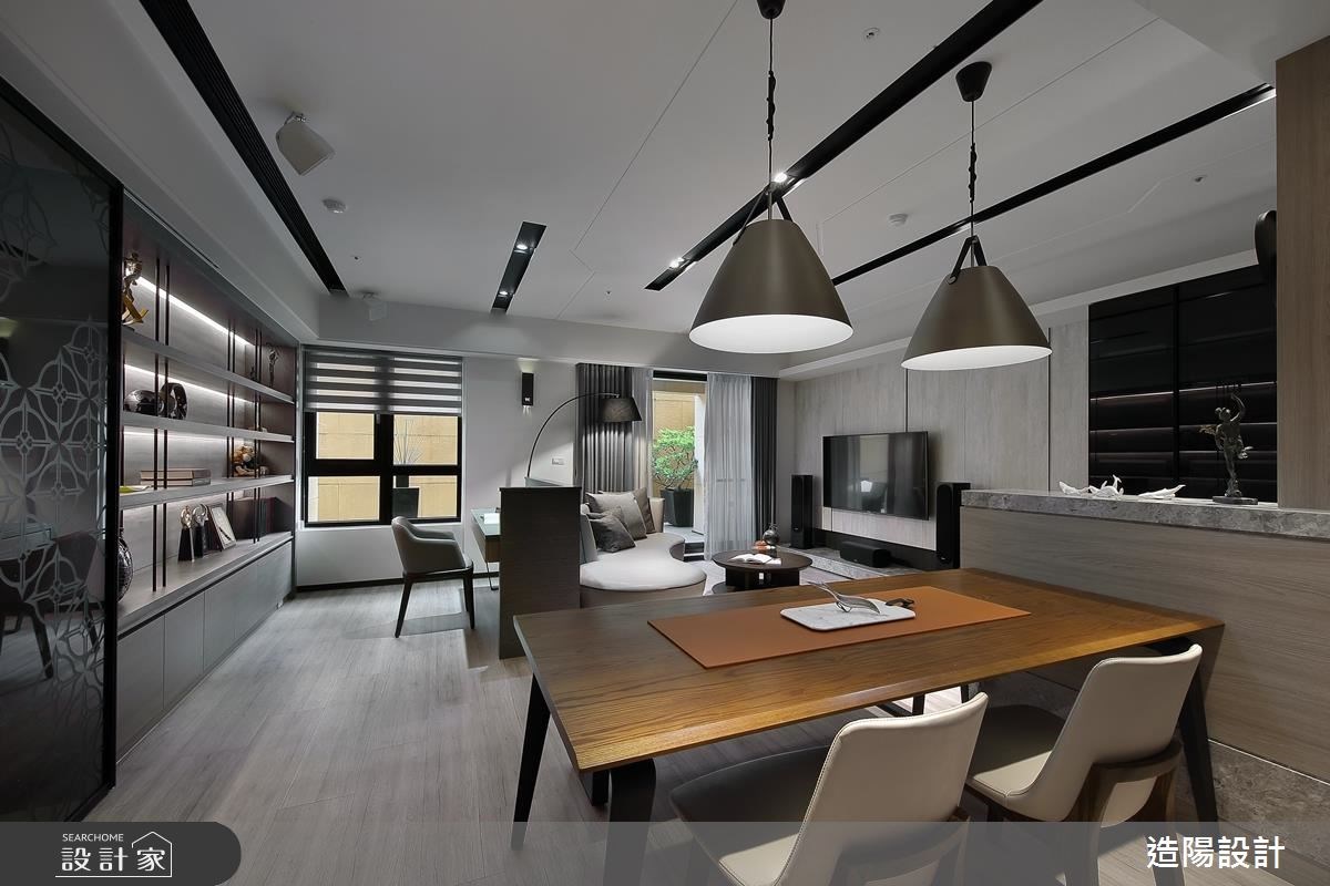56坪新成屋(5年以下)＿現代風餐廳案例圖片＿造陽設計＿造陽_學者旅程之9