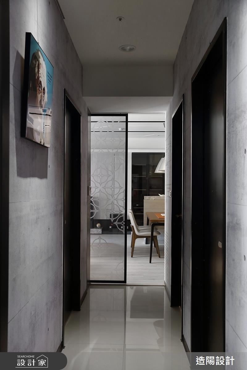 56坪新成屋(5年以下)＿現代風走廊案例圖片＿造陽設計＿造陽_學者旅程之18