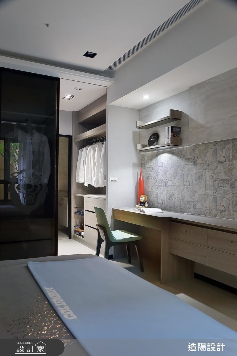 56坪新成屋(5年以下)＿現代風臥室案例圖片＿造陽設計＿造陽_學者旅程之23