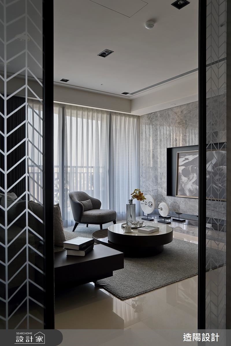 47坪新成屋(5年以下)＿現代風客廳案例圖片＿造陽設計＿造陽_淨雲素居之5