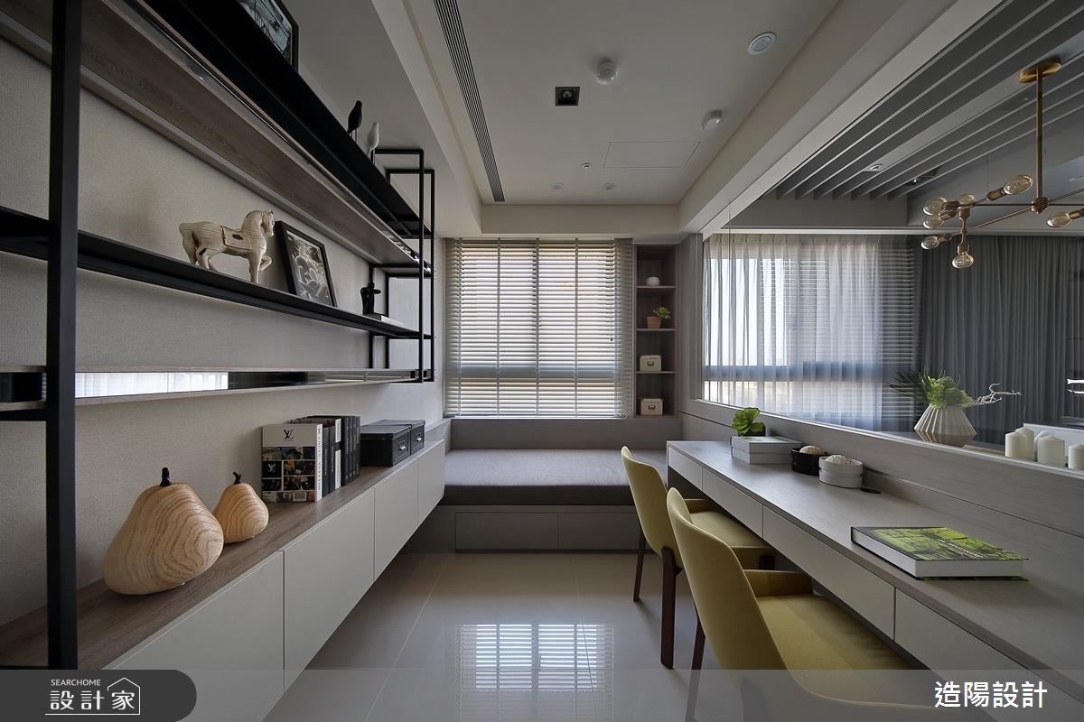 47坪新成屋(5年以下)＿現代風書房臥榻案例圖片＿造陽設計＿造陽_淨雲素居之11