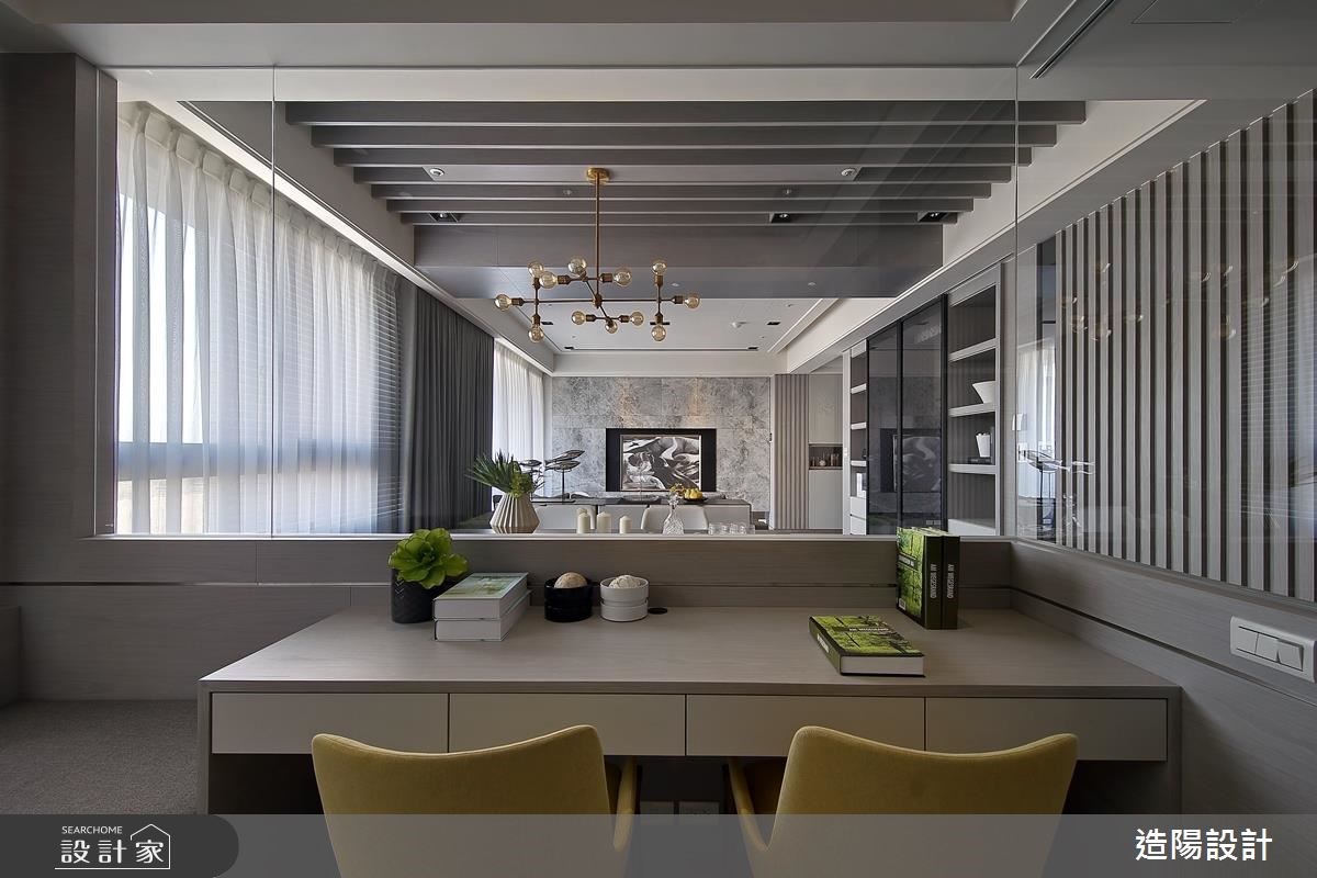 47坪新成屋(5年以下)＿現代風書房案例圖片＿造陽設計＿造陽_淨雲素居之12