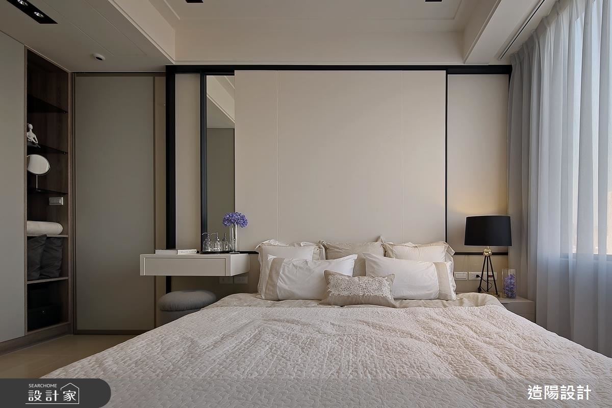 47坪新成屋(5年以下)＿現代風臥室案例圖片＿造陽設計＿造陽_淨雲素居之15