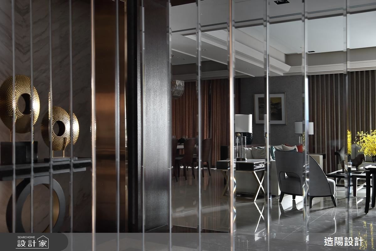 141坪新成屋(5年以下)＿新古典玄關案例圖片＿造陽設計＿造陽_九五至尊之2