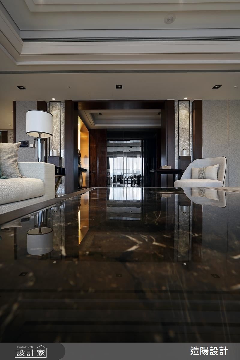 141坪新成屋(5年以下)＿新古典客廳案例圖片＿造陽設計＿造陽_九五至尊之3