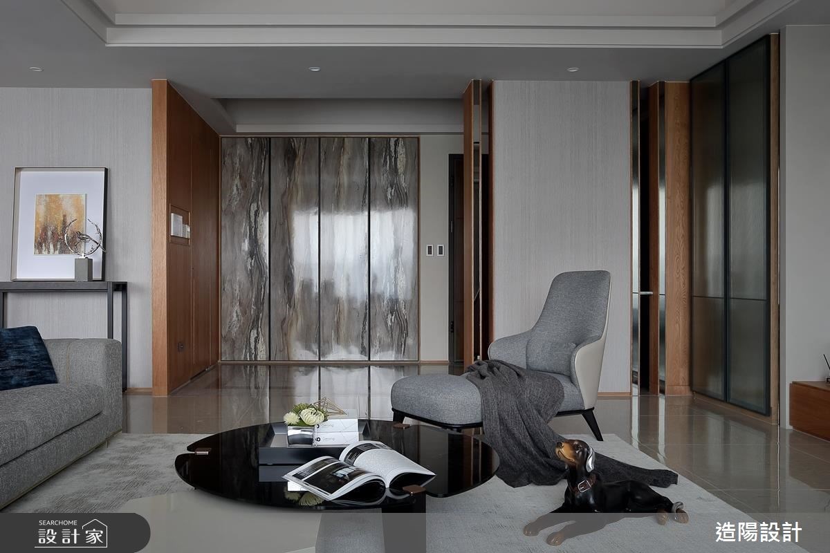 141坪新成屋(5年以下)＿現代風客廳案例圖片＿造陽設計＿造陽_大器從容之5