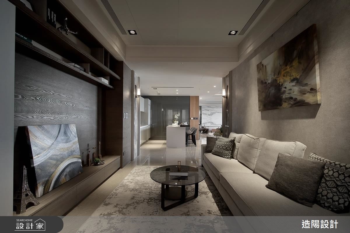 141坪新成屋(5年以下)＿現代風客廳案例圖片＿造陽設計＿造陽_大器從容之11