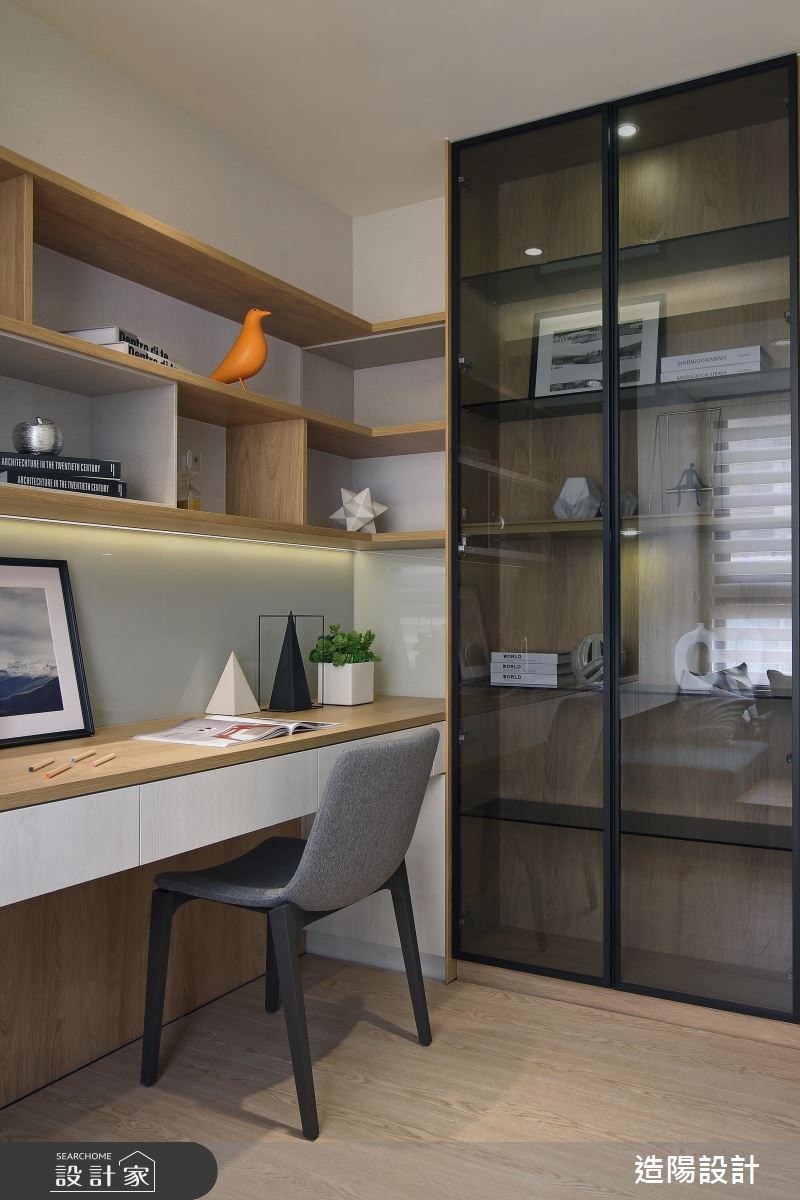 48坪新成屋(5年以下)＿現代風書房臥榻案例圖片＿造陽設計＿造陽_序光之居之16