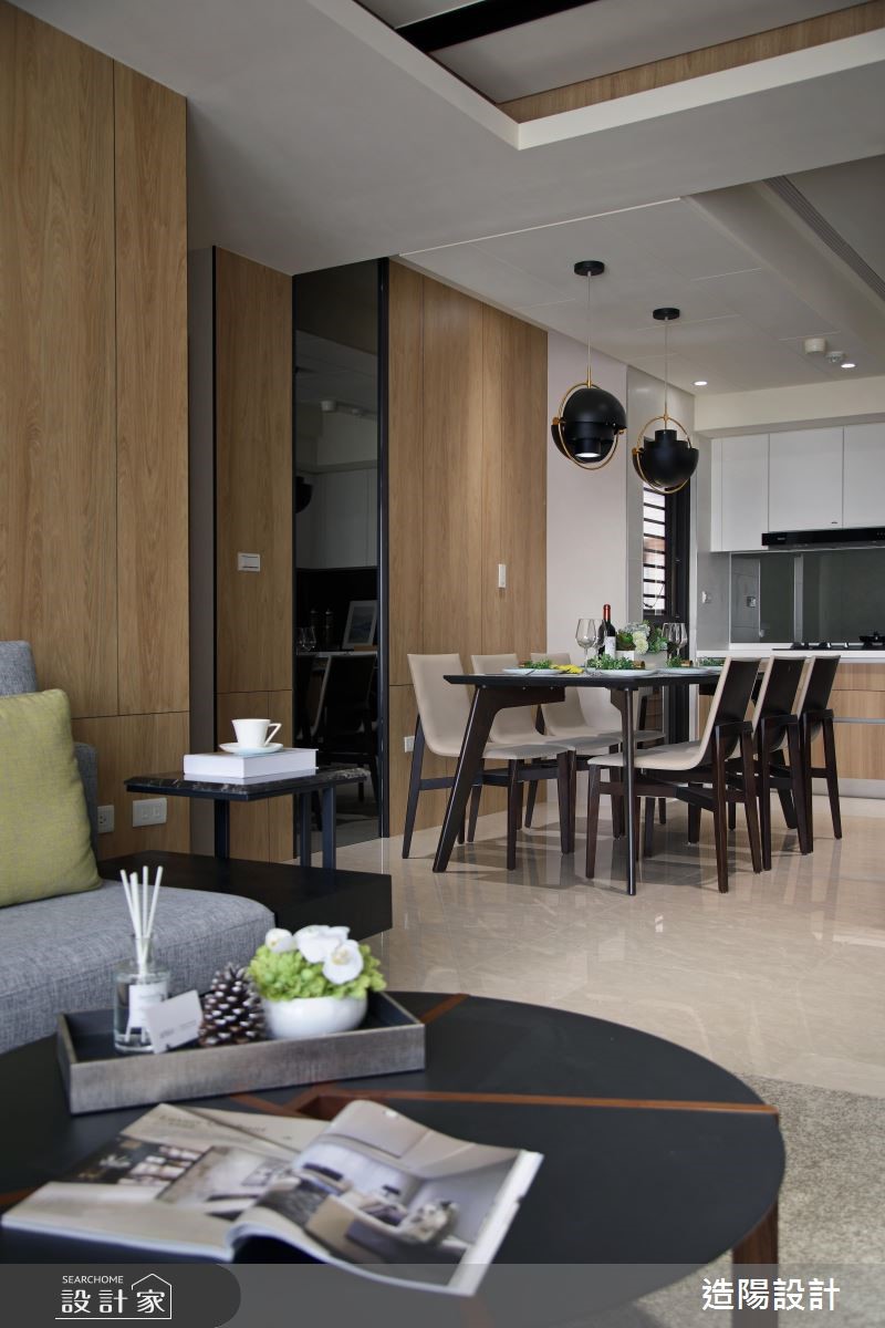 48坪新成屋(5年以下)＿現代風餐廳案例圖片＿造陽設計＿造陽_序光之居之10